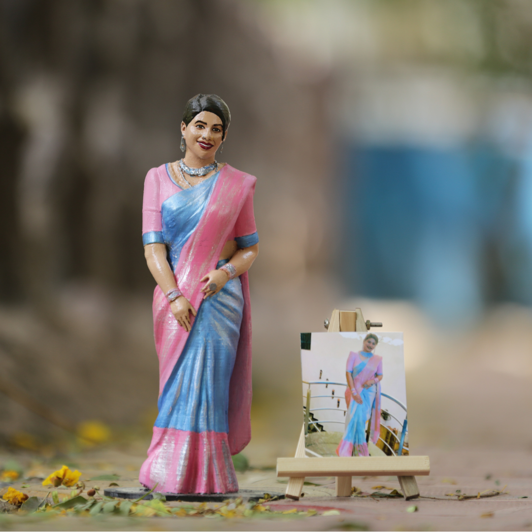 3D Miniature Birthday Gift For Sister - Full Body 3D Miniature