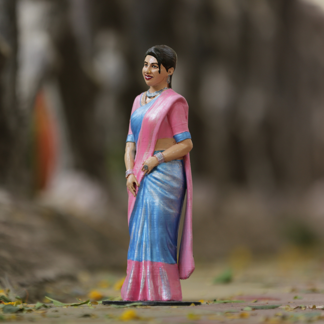 3D Miniature Birthday Gift For Sister - Full Body 3D Miniature