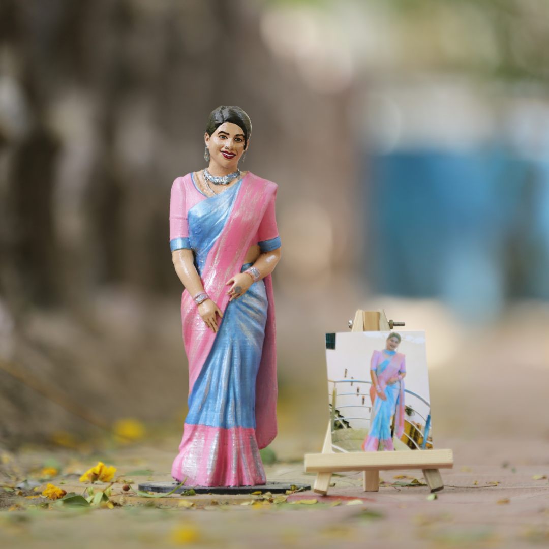 3D Miniature Birthday Gift For Sister - Full Body 3D Miniature