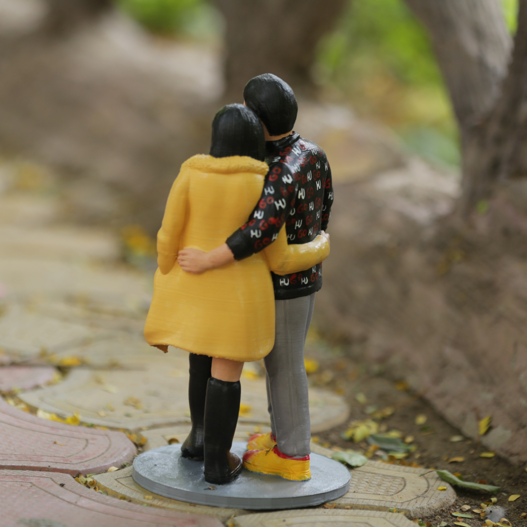 3D Selfi - Personalised 3d Selfi Couple Vacation