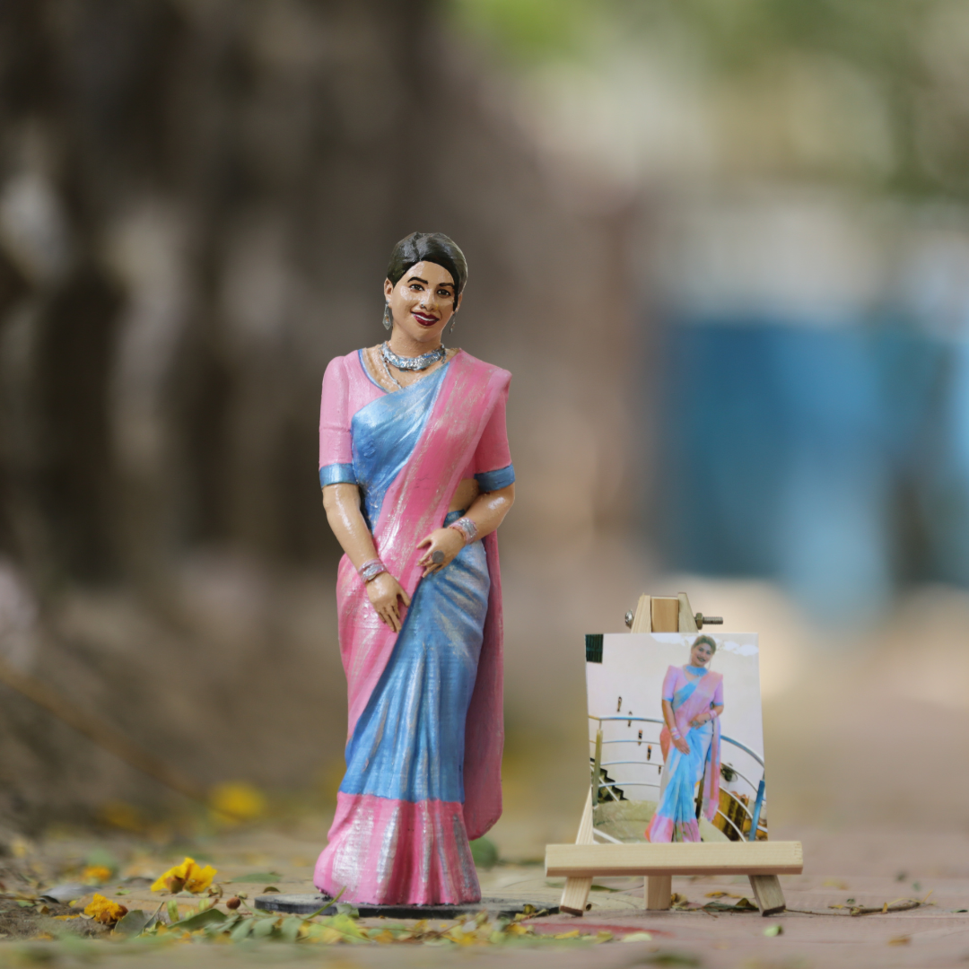 3D Miniature Birthday Gift For Sister - Full Body 3D Miniature