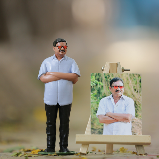 3D Miniature Birthday Gift For Father - Full Body 3D Miniature