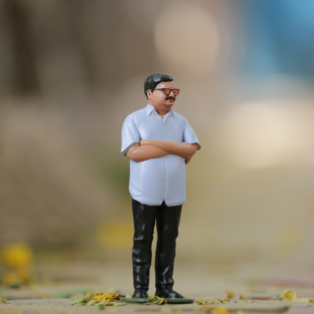 3D Miniature Birthday Gift For Father - Full Body 3D Miniature