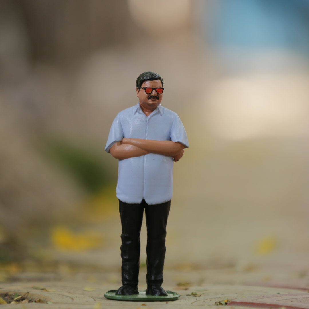 3D Miniature Birthday Gift For Father - Full Body 3D Miniature