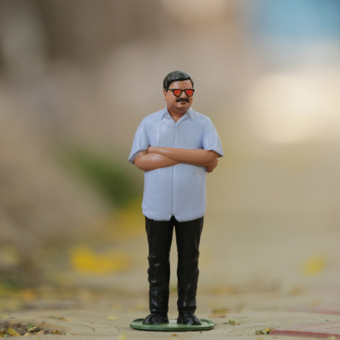 3D Miniature Birthday Gift For Father - Full Body 3D Miniature