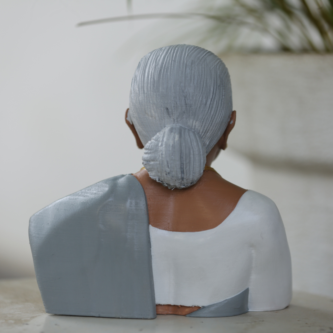 3d Miniature Single Half Bust - Best Gift For Grand Maa