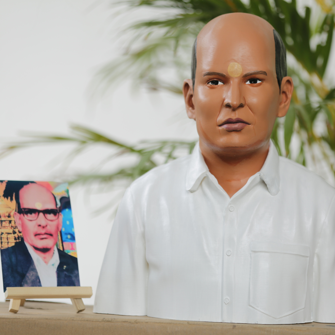 3d Miniature - Personalized Single Half Bust