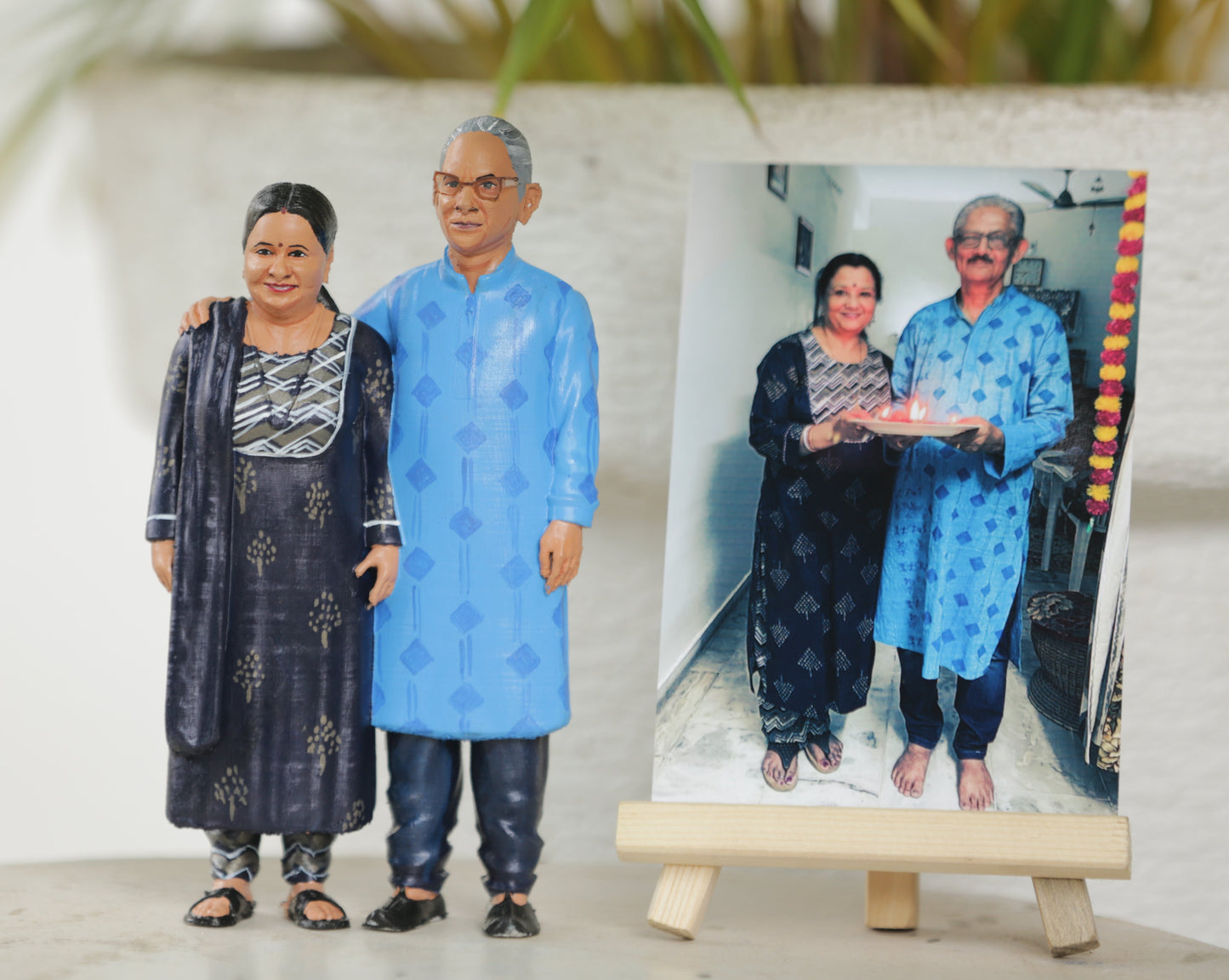 Best Anniversary Gift For Mother and Father - 3D Miniature