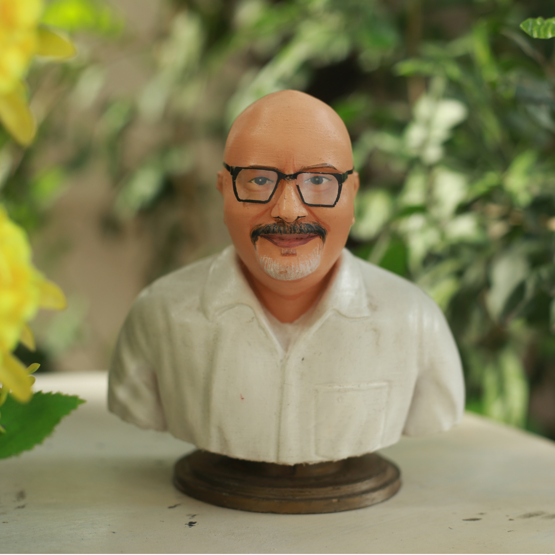 3d Miniature - Personalized Single Half Bust
