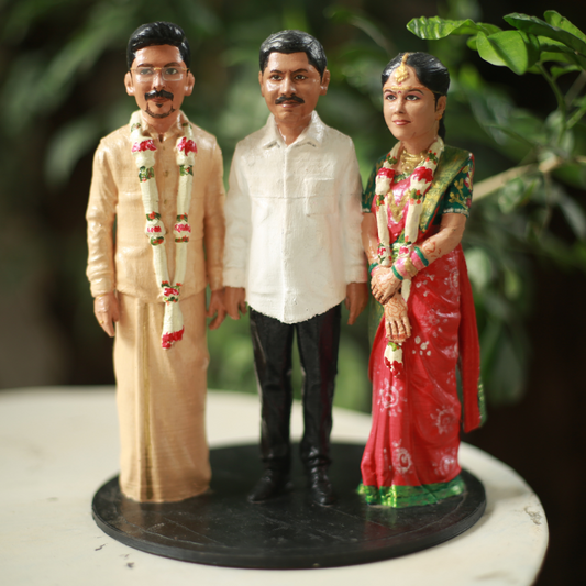 Family Full Body 3D Miniature