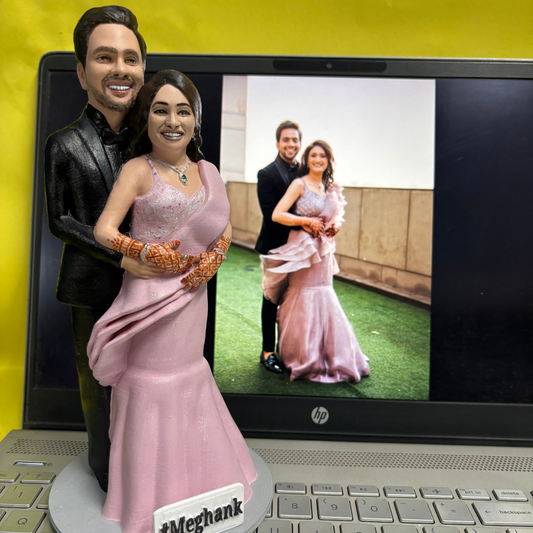 Personalized Couple Full body 3D Miniature - Best Gift For Couple