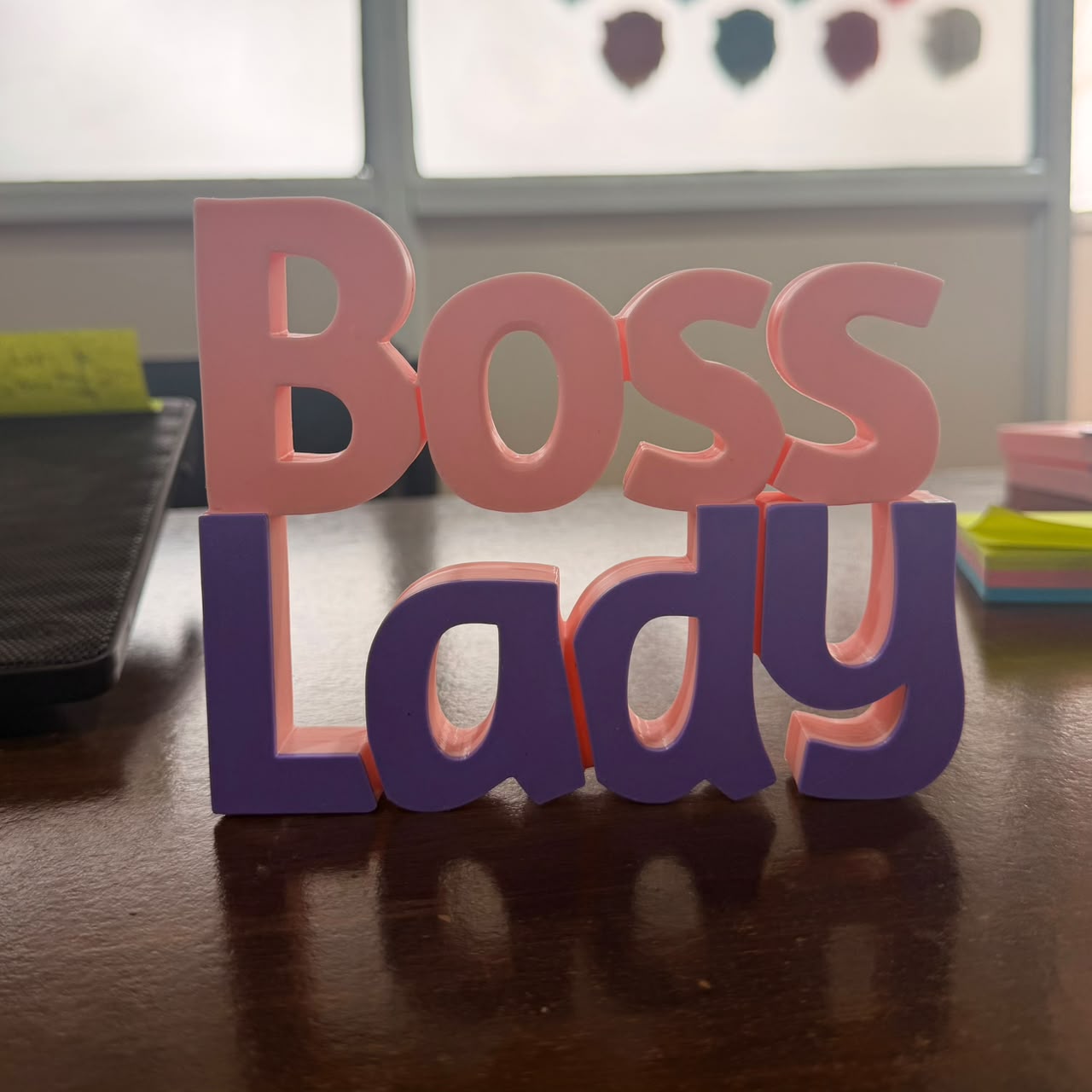 Lady Boss Tabletop Decor