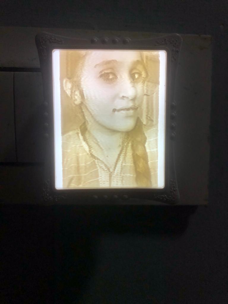 LITHOPHANE SOCKET - 3D Galaxy