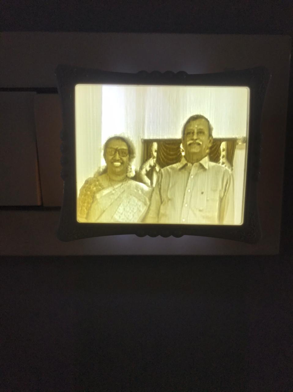 LITHOPHANE SOCKET - 3D Galaxy