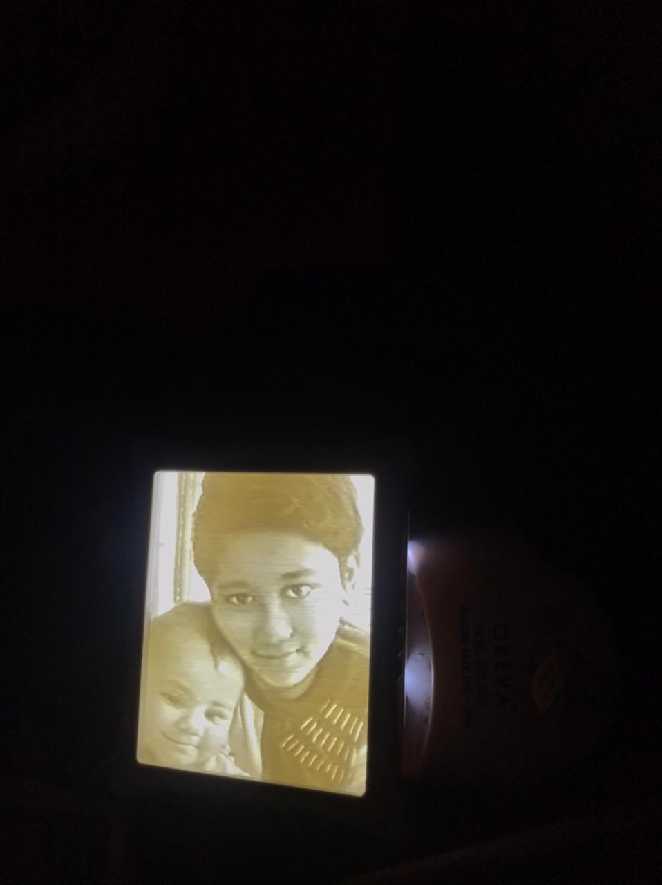 LITHOPHANE SOCKET - 3D Galaxy