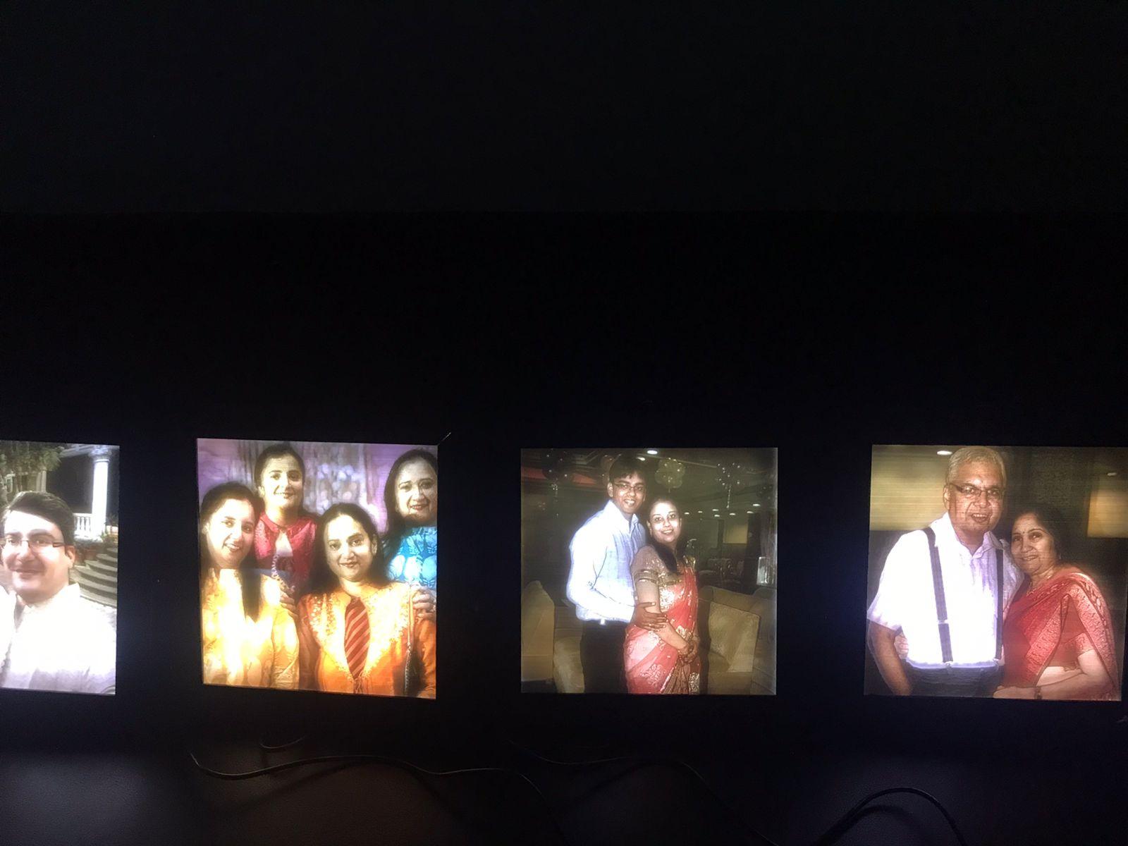 LITHOPHANE COLOURFULL FRAME - 3D Galaxy