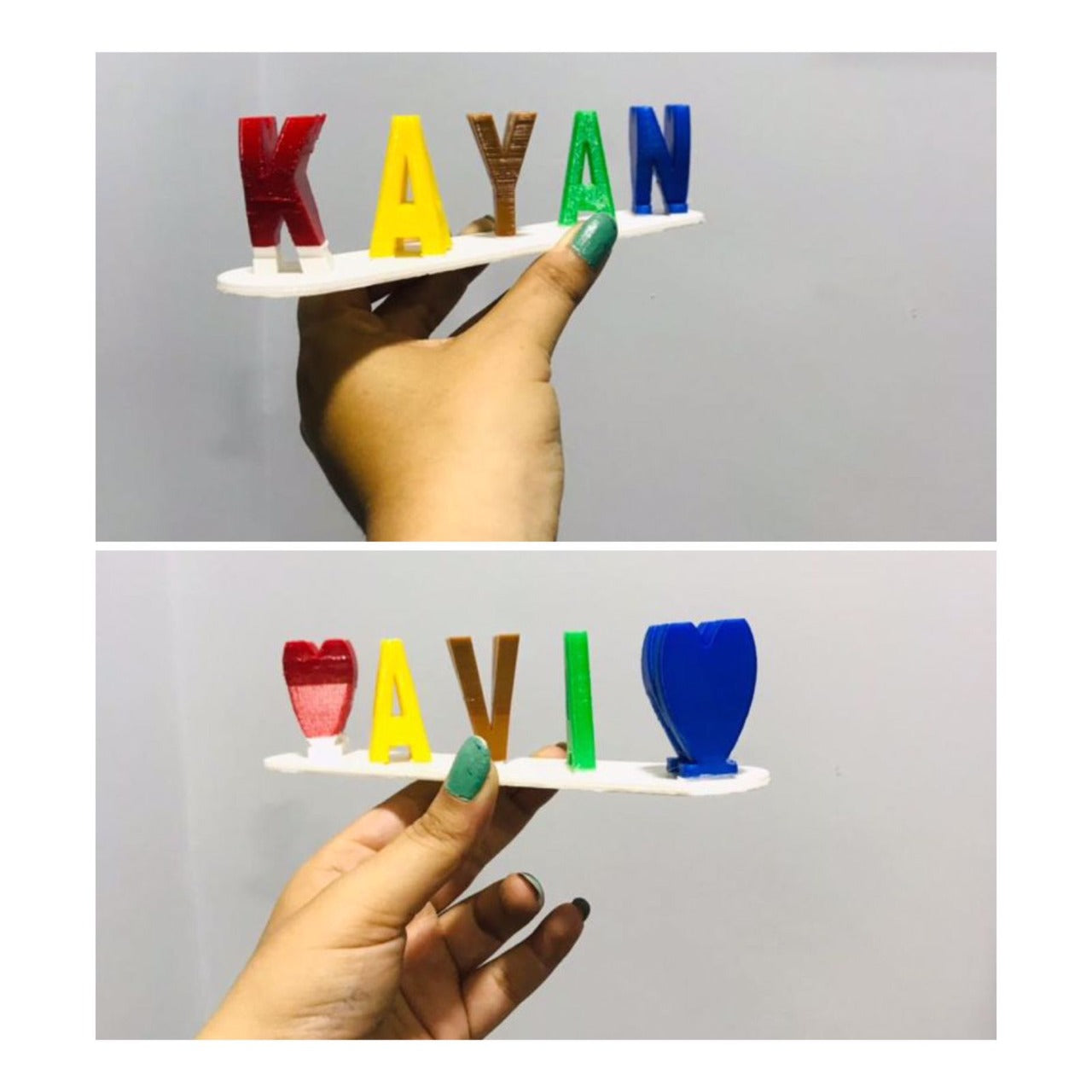 Customised Dual Name Table Top