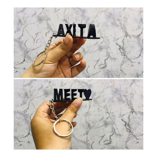 Keychain Flipname - 3D Galaxy