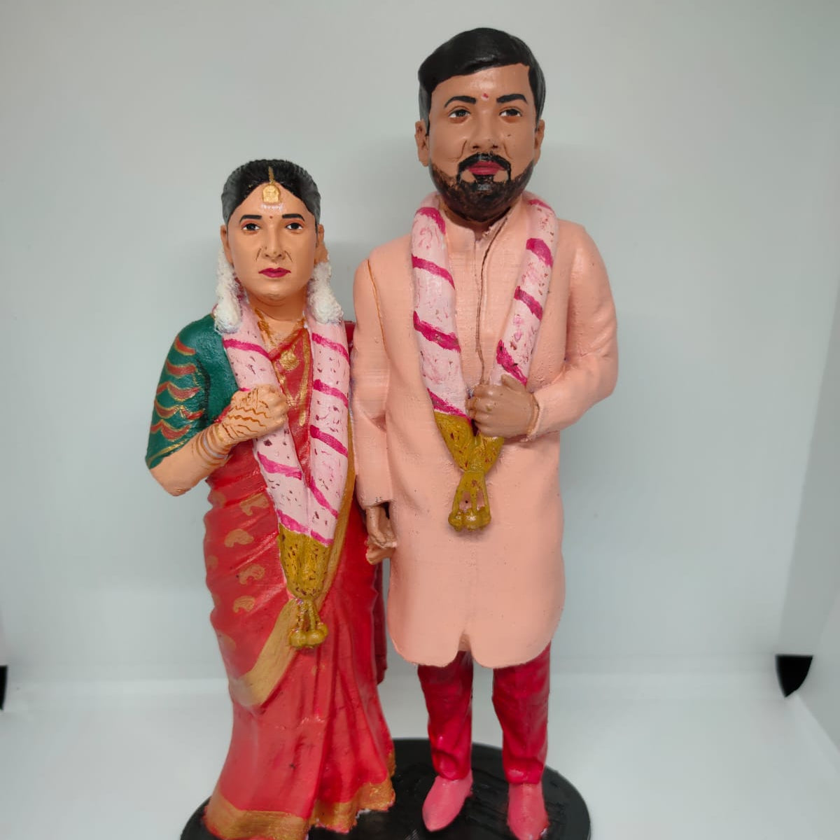 Personalised Couple Full body 3D Miniature - Best Anniversary Gift For Husband