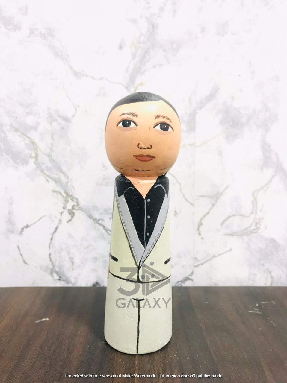 Personalized Midget Wooden Doll