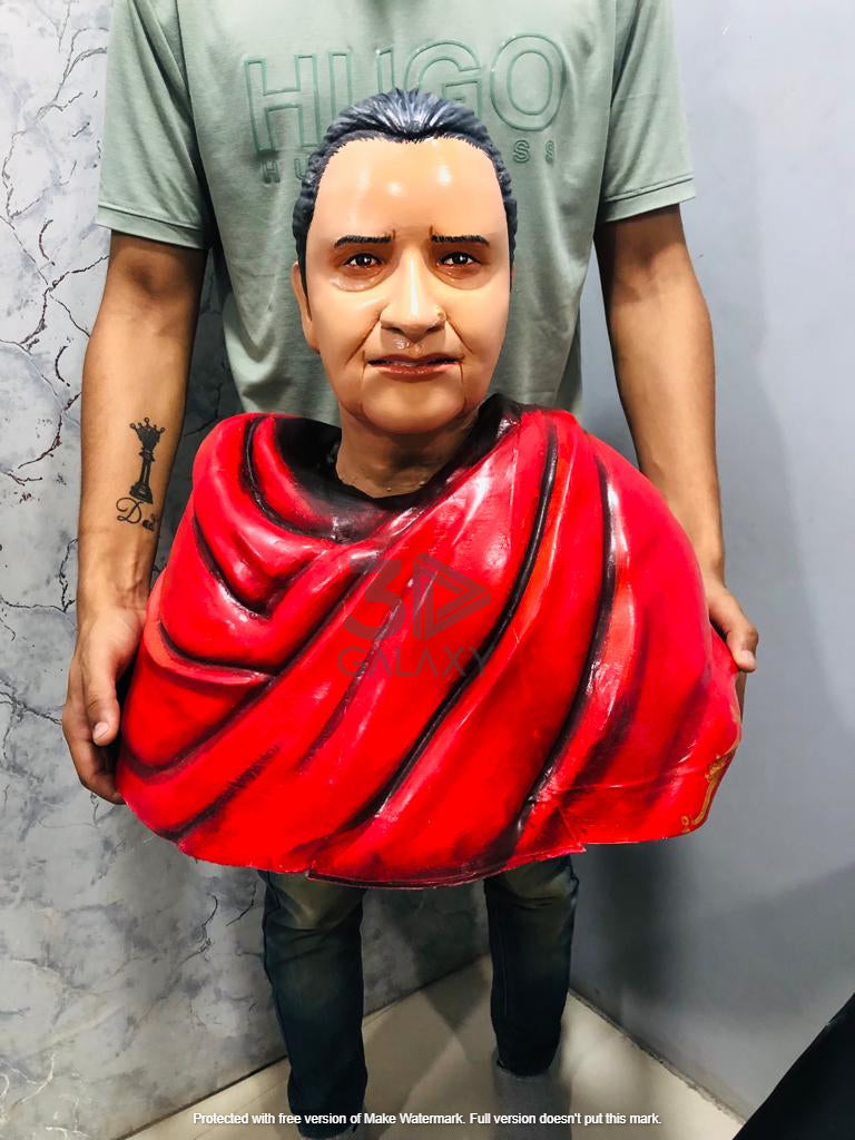 Personalized Single Half Bust 3d Miniature