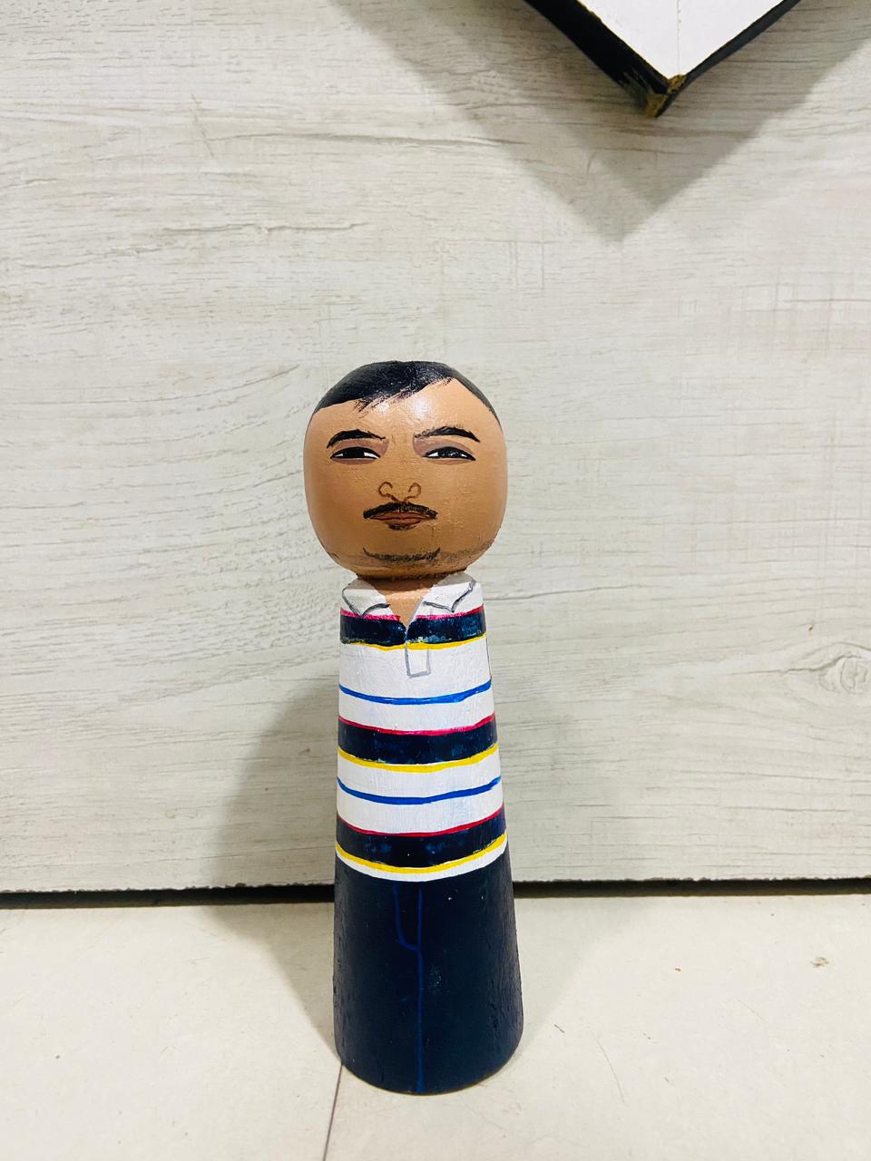 Personalized Midget Wooden Doll