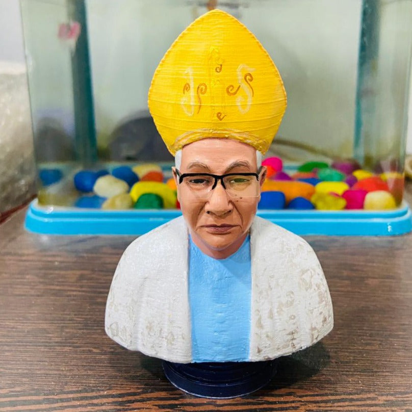 3d Miniature - Personalized Single Half Bust
