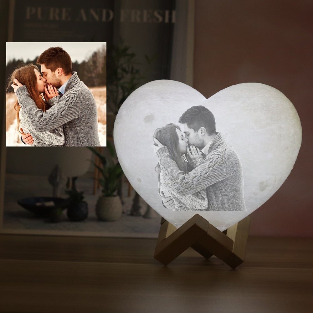 Personalized Heart Lamp