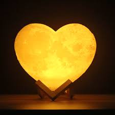 Personalized Heart Lamp