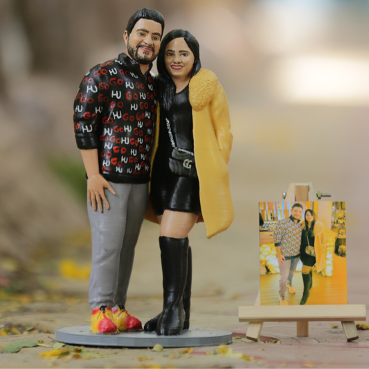 3D Selfi - Personalised 3d Selfi Couple Vacation