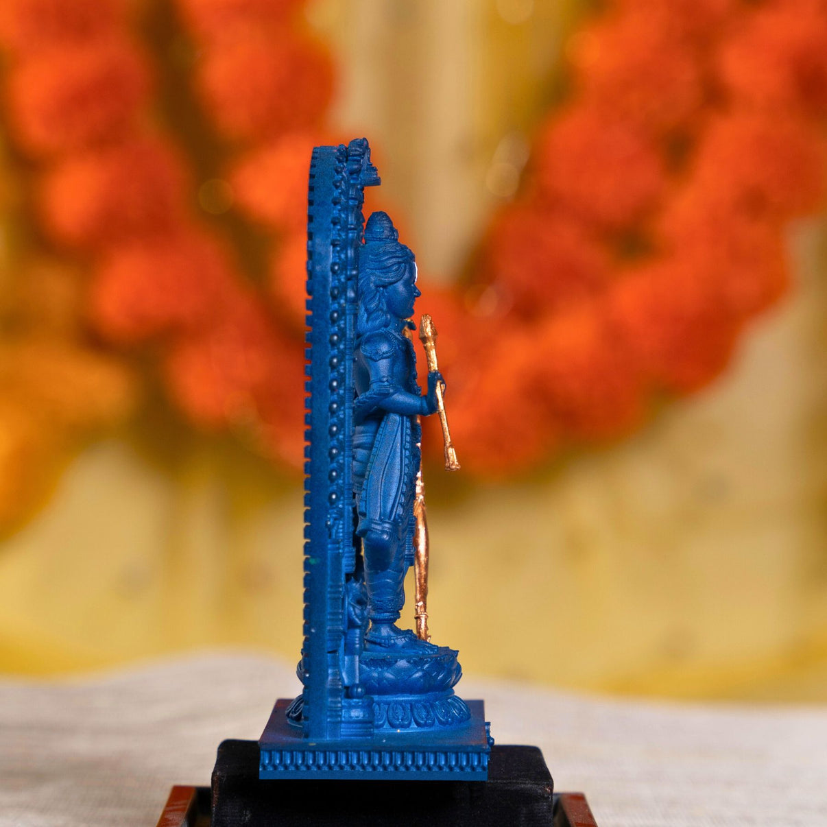 Ram Lalla Ayodhya Ram Mandir Murti Antique Blue