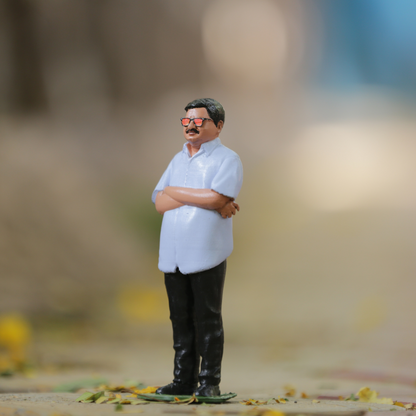 3D Miniature Birthday Gift For Father - Full Body 3D Miniature