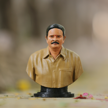 3d Miniature Single Half Bust - Best Gift For Fathers Birthday Gift