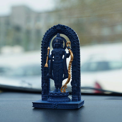 Ram Lalla Ayodhya Ram Mandir Murti Antique Blue