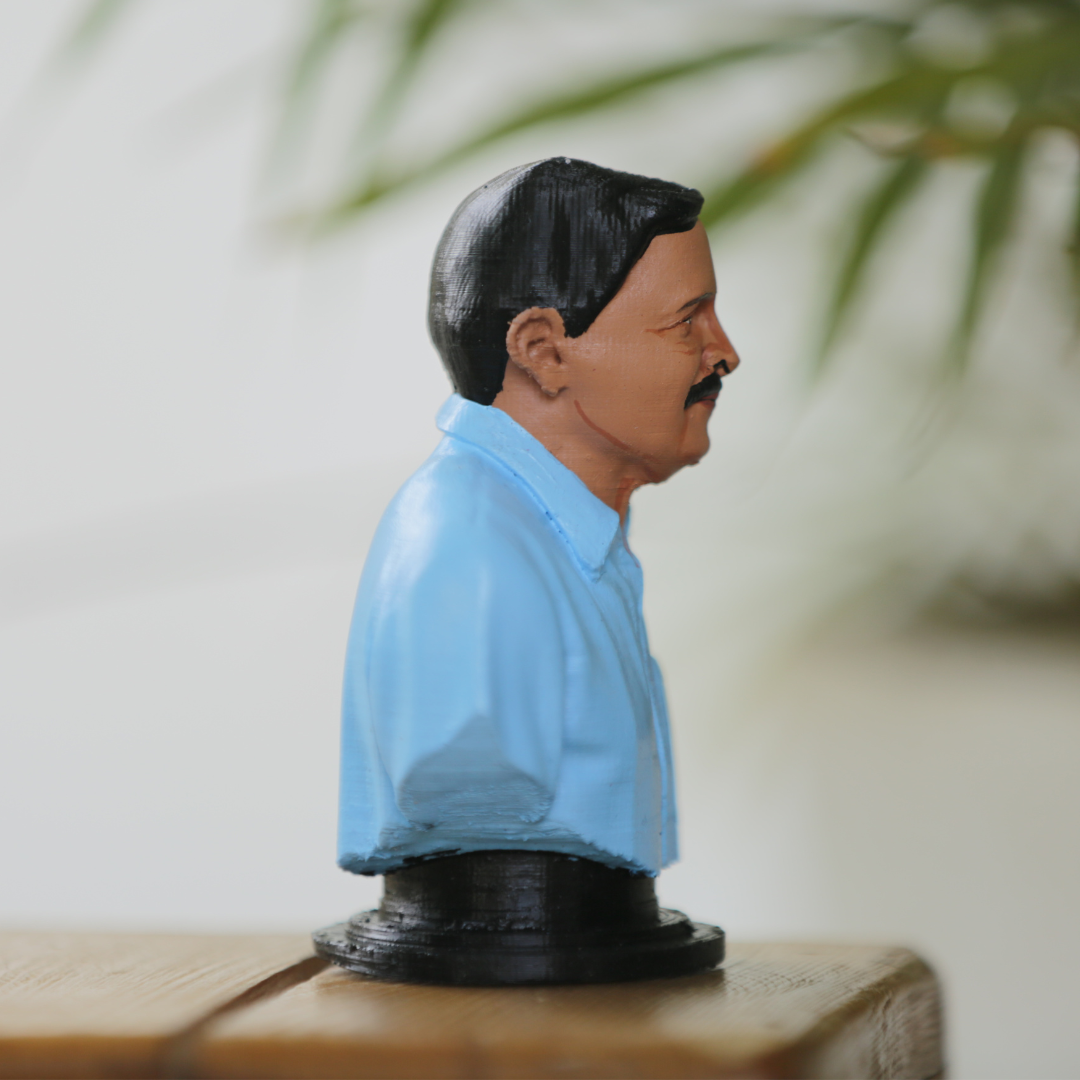 Best Gift For Father - 3d Miniature Single Half Bust