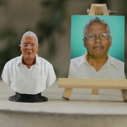 Best Gift For Father - 3d Miniature Half Bust