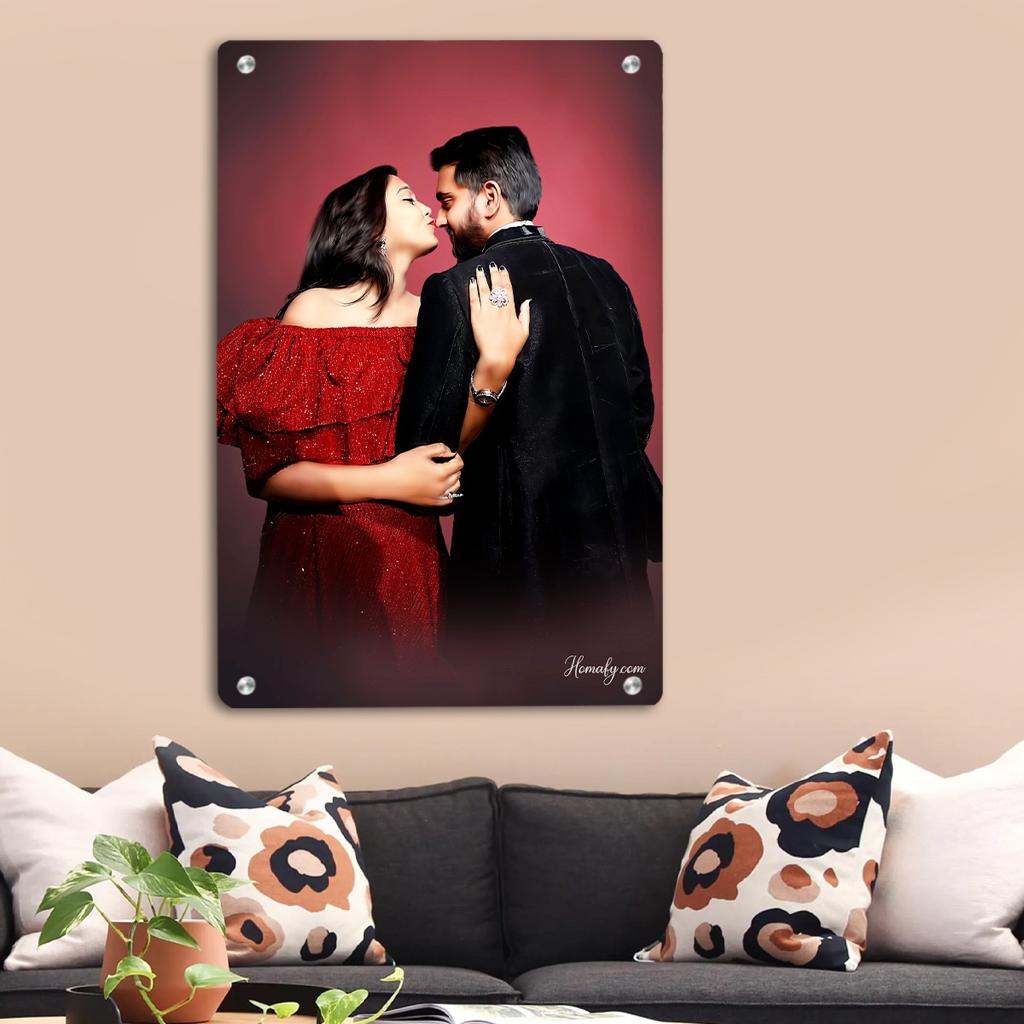 Personalised Acrylic Wall Photo - Best Gift For Husband