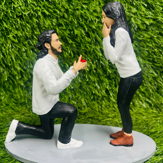 Couple Full body 3D Miniature