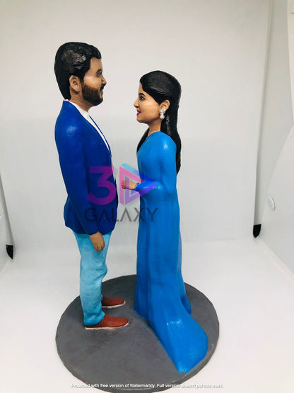 3d Miniature Couple - Full Body