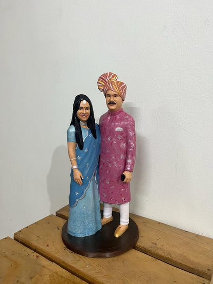 3d Miniature Couple - Full Body