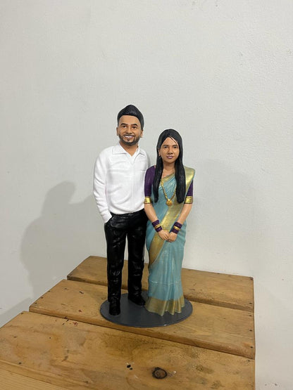 3d Miniature Couple - Full Body