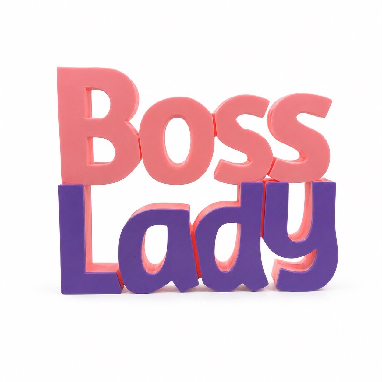 Lady Boss Tabletop Decor