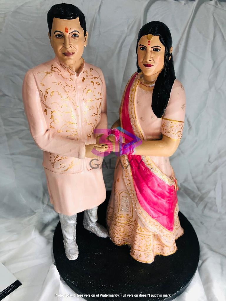 3d Miniature Couple - Full Body