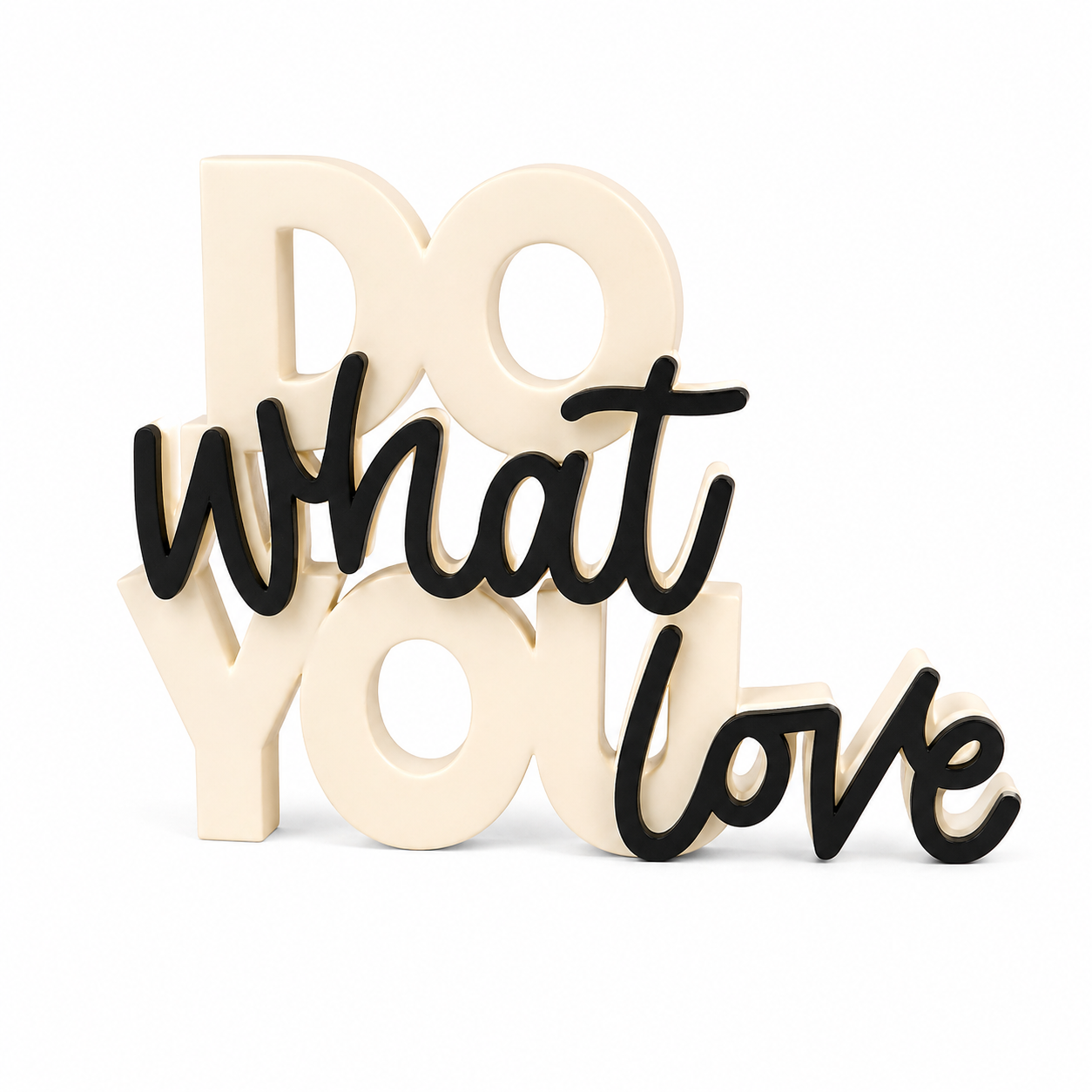 Do What You Love Tabletop Decorative Sign
