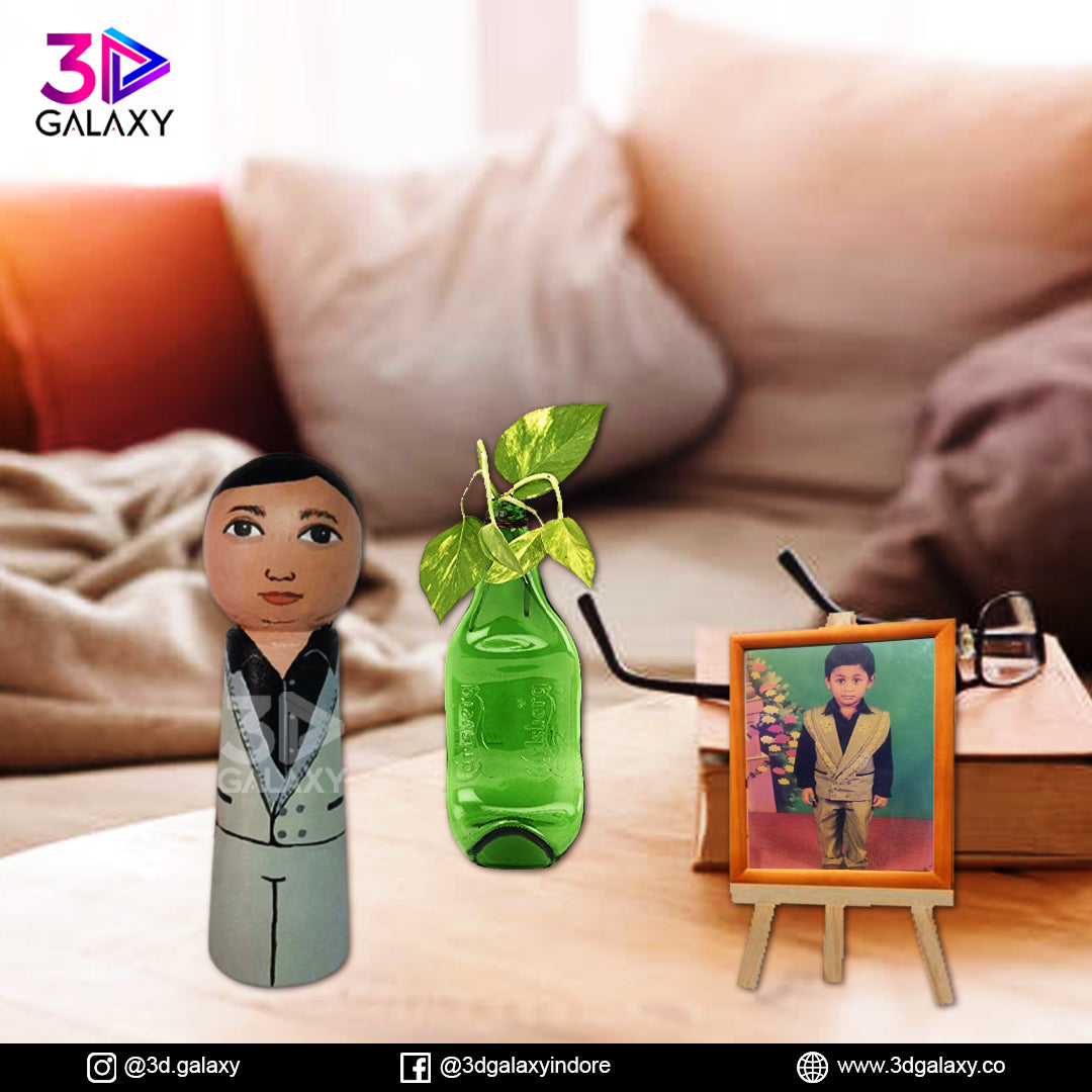 Couple 3D Miniature | 3D Miniature Dolls For Your Parents | MY3DTOY  #3dminiature - YouTube