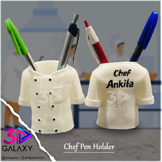 Chef Coat Penstand - 3D Galaxy