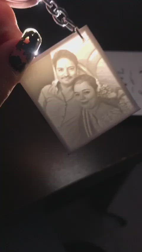 Lithophane keychain 2025